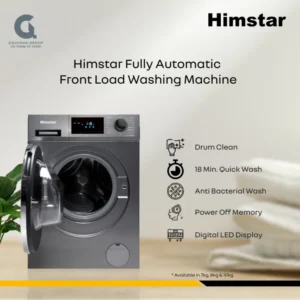 Himstar 8kg Washing Machine - HW‐80FXQFTI/GZ